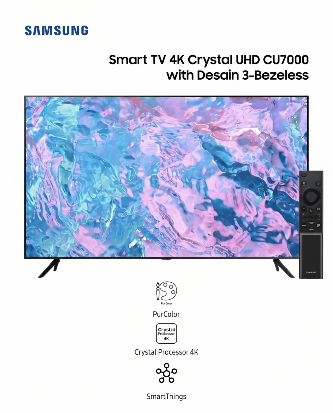 SAMSUNG 4K UHD TV CRYSTAL